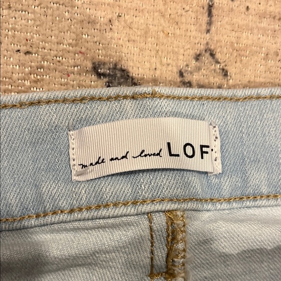 LOFT Women's Straight Leg Jeans in Light Blue - Picture 3 of 7